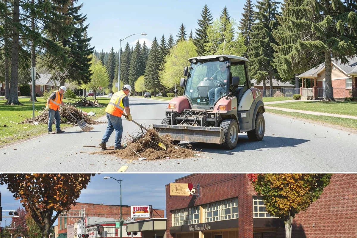 Veteran Memorial Maintenance in Puyallup, Pierce County, WA - Preparation is most intensive before Memorial Day, Veterans Day, and Independence Day ceremonies.