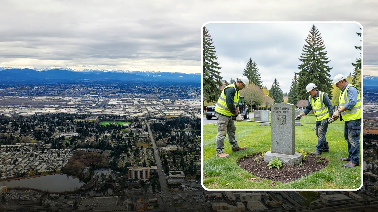 Veteran Memorial Maintenance in SeaTac, King County, WA - Specialized maintenance of veteran and military memorials for Western Washington communities.