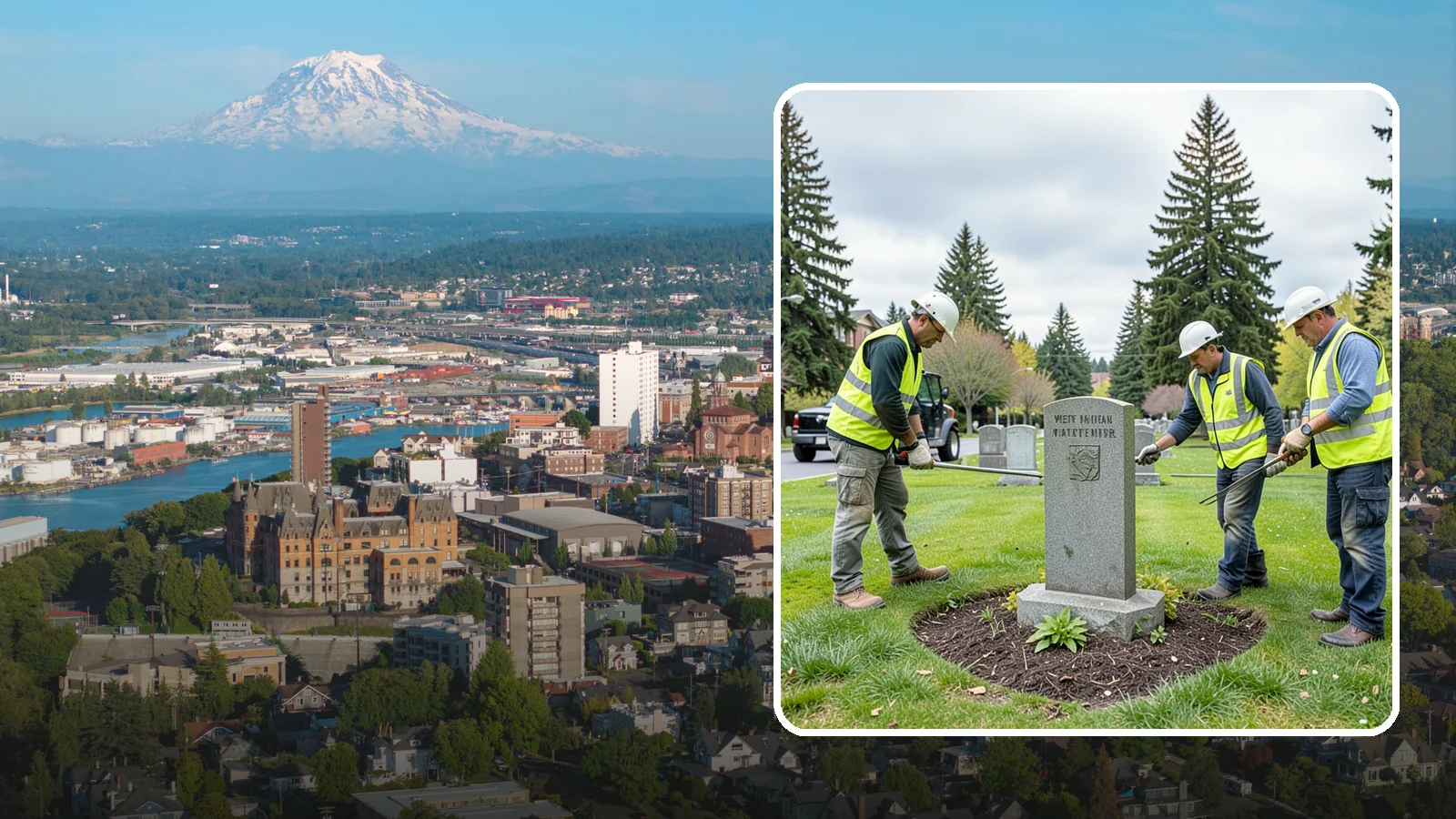 Veteran Memorial Maintenance in Tacoma, Pierce County, WA - Specialized maintenance of veteran and military memorials for Western Washington communities.