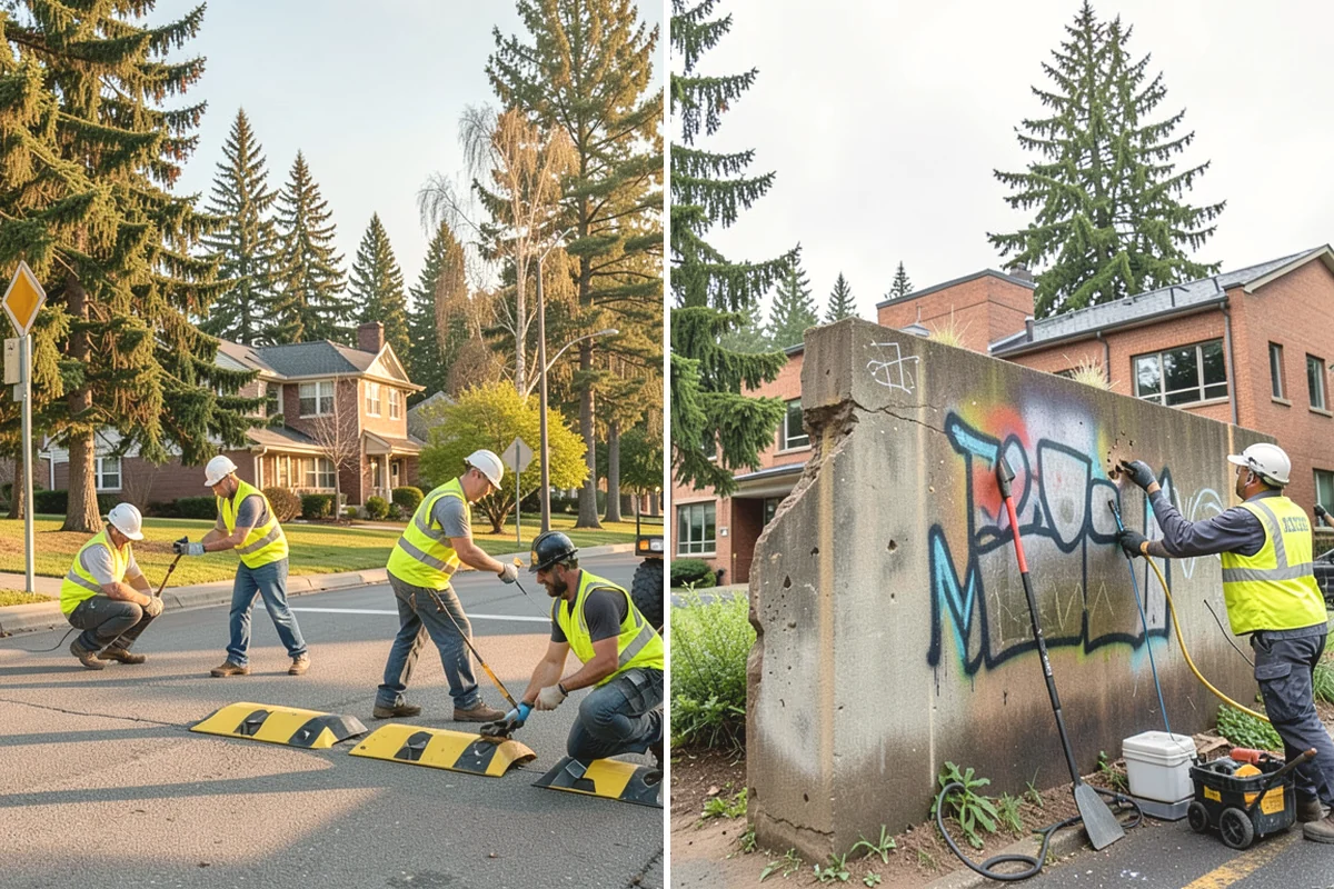 Veteran Memorial Maintenance in Tacoma, Pierce County, WA - Coordinate with veterans' groups on standards and observance dates
