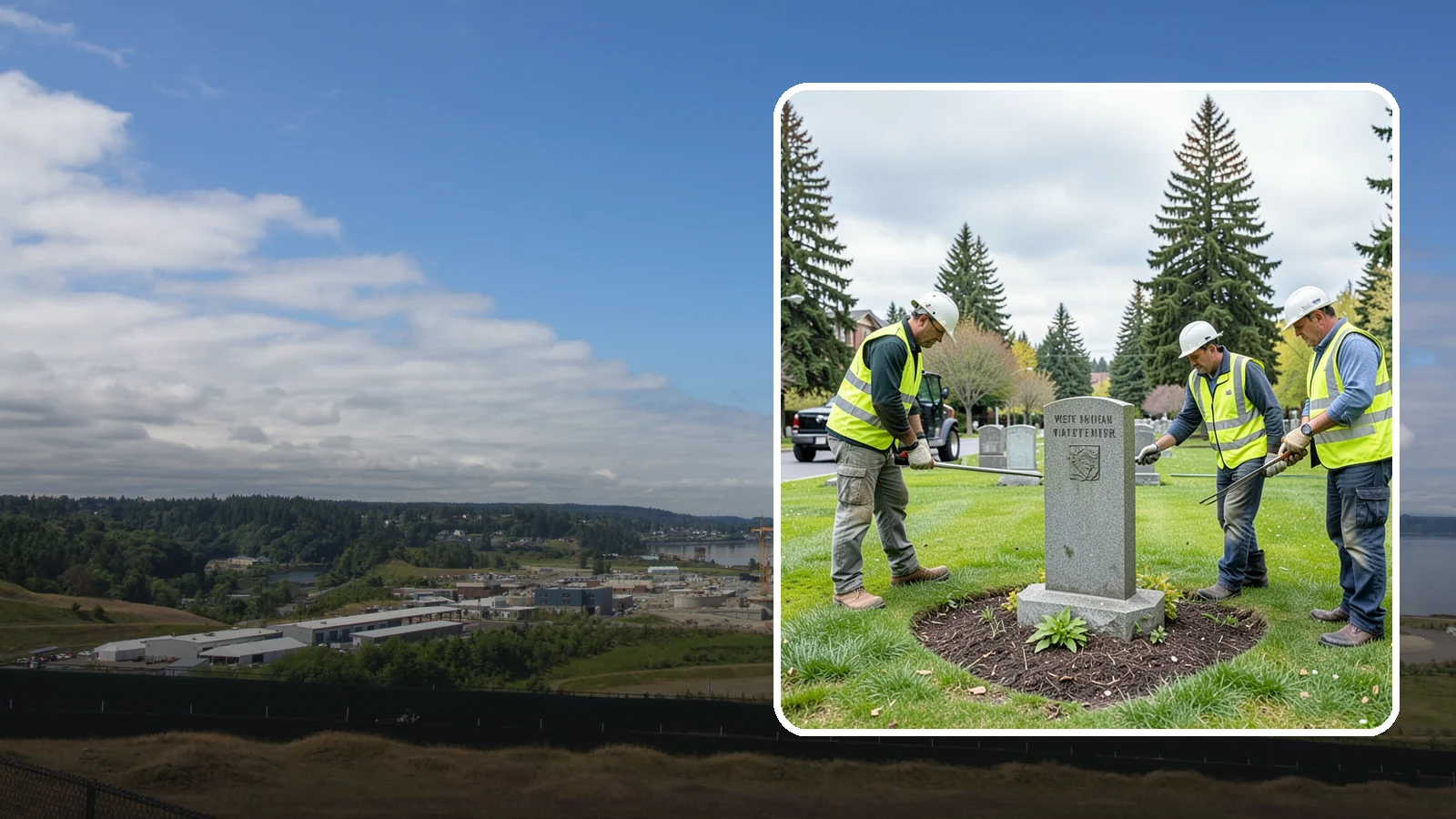 Veteran Memorial Maintenance in University Place, Pierce County, WA - Specialized maintenance of veteran and military memorials for Western Washington communities.