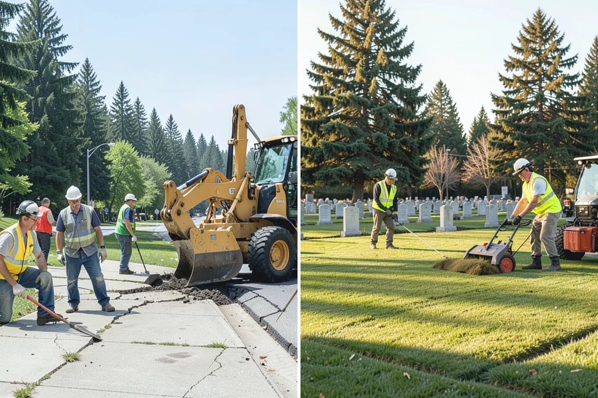 Veteran Memorial Maintenance in Woodinville, King County, WA - Coordinate with veterans' groups on standards and observance dates