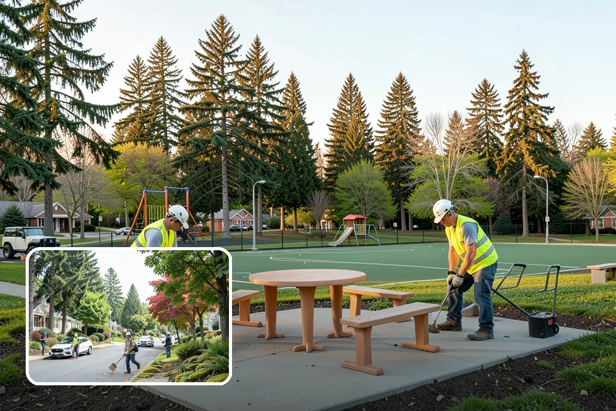 Volunteer Event Cleanup in Beaux Arts Village, King County, WA - Frees agency staff to focus on volunteer engagement