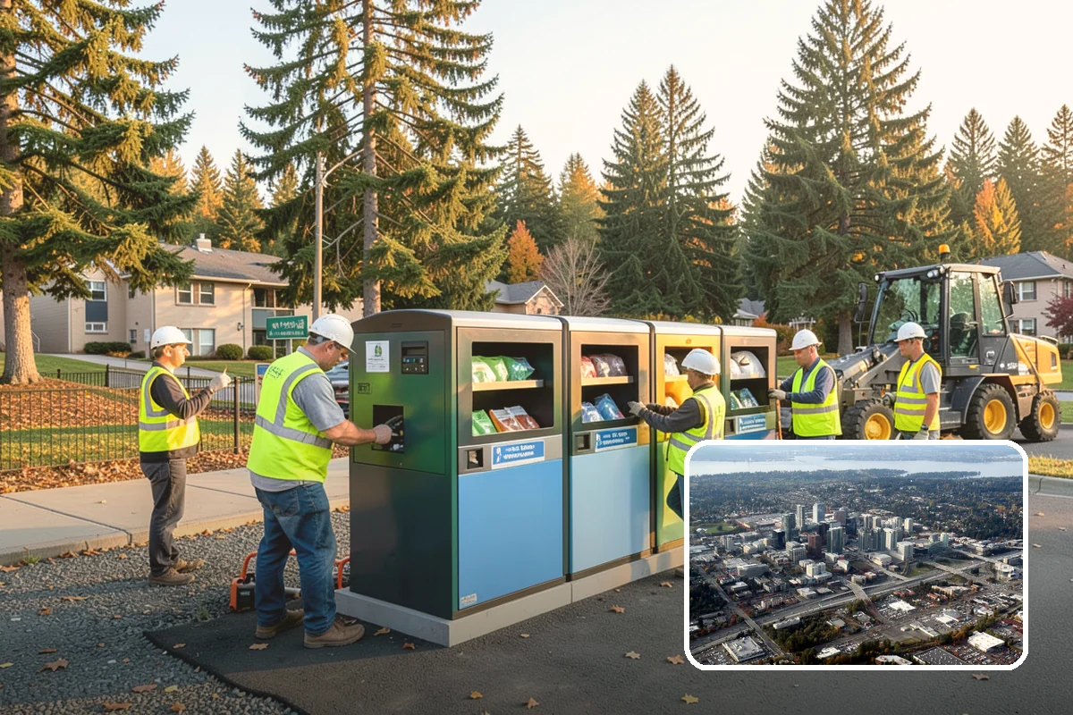 Volunteer Event Cleanup in Bellevue, King County, WA - Frees agency staff to focus on volunteer engagement