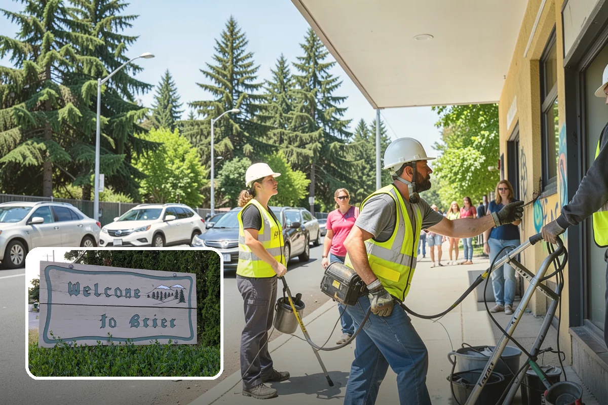 Volunteer Event Cleanup in Brier, Snohomish County, WA - Frees agency staff to focus on volunteer engagement
