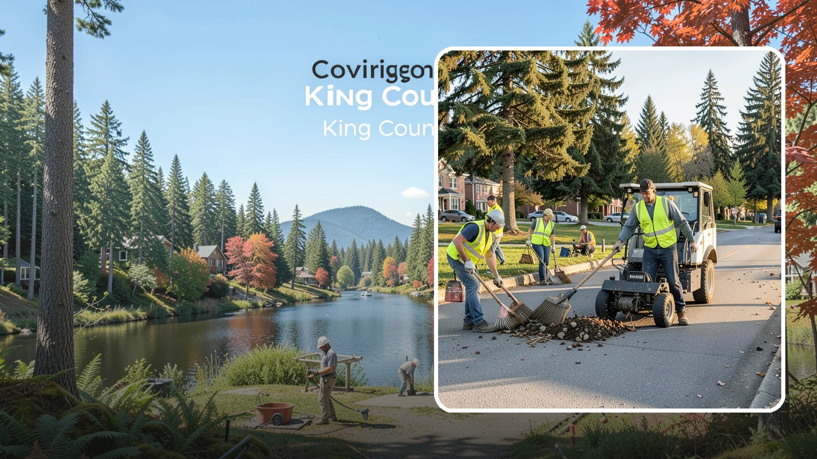 Volunteer Event Cleanup in Covington, King County, WA - Logistics and cleanup support that helps agencies run safe, well-organized community volunteer work days.