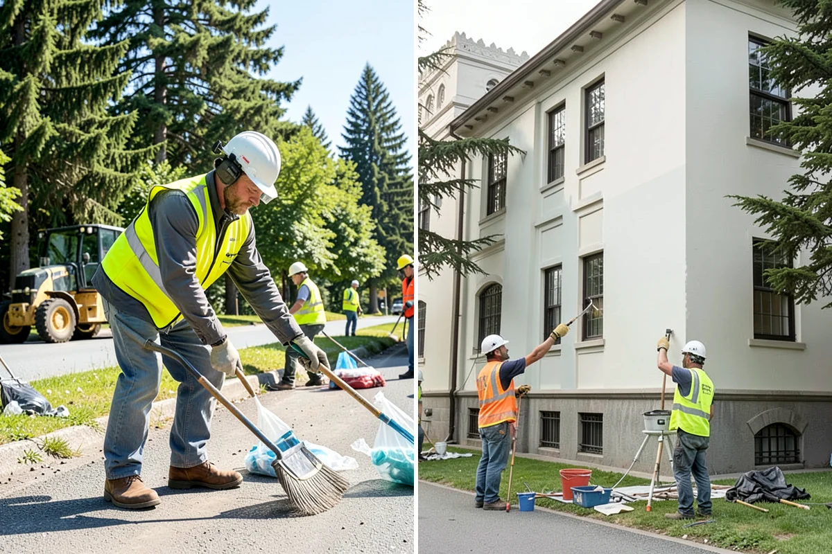 Volunteer Event Cleanup in DuPont, Pierce County, WA - Plan tool, staging, and disposal needs to match the event scope