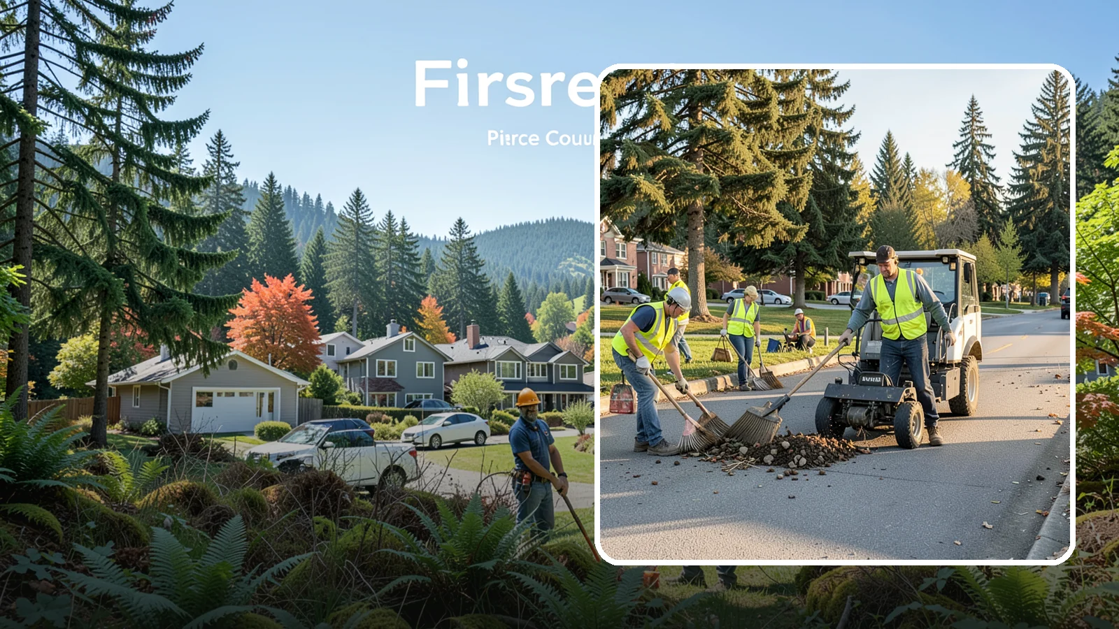Volunteer Event Cleanup in Fircrest, Pierce County, WA - Logistics and cleanup support that helps agencies run safe, well-organized community volunteer work days.
