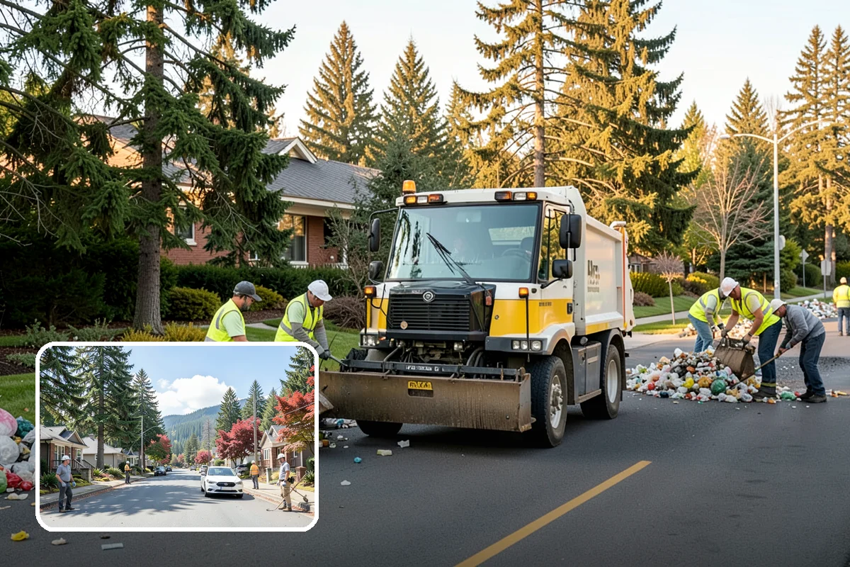 Volunteer Event Cleanup in Hunts Point, King County, WA - Frees agency staff to focus on volunteer engagement