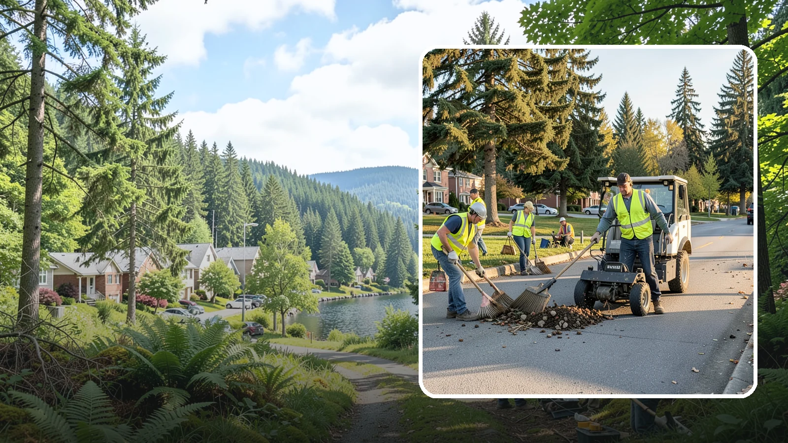 Volunteer Event Cleanup in Lake Forest Park, King County, WA - Logistics and cleanup support that helps agencies run safe, well-organized community volunteer work days.