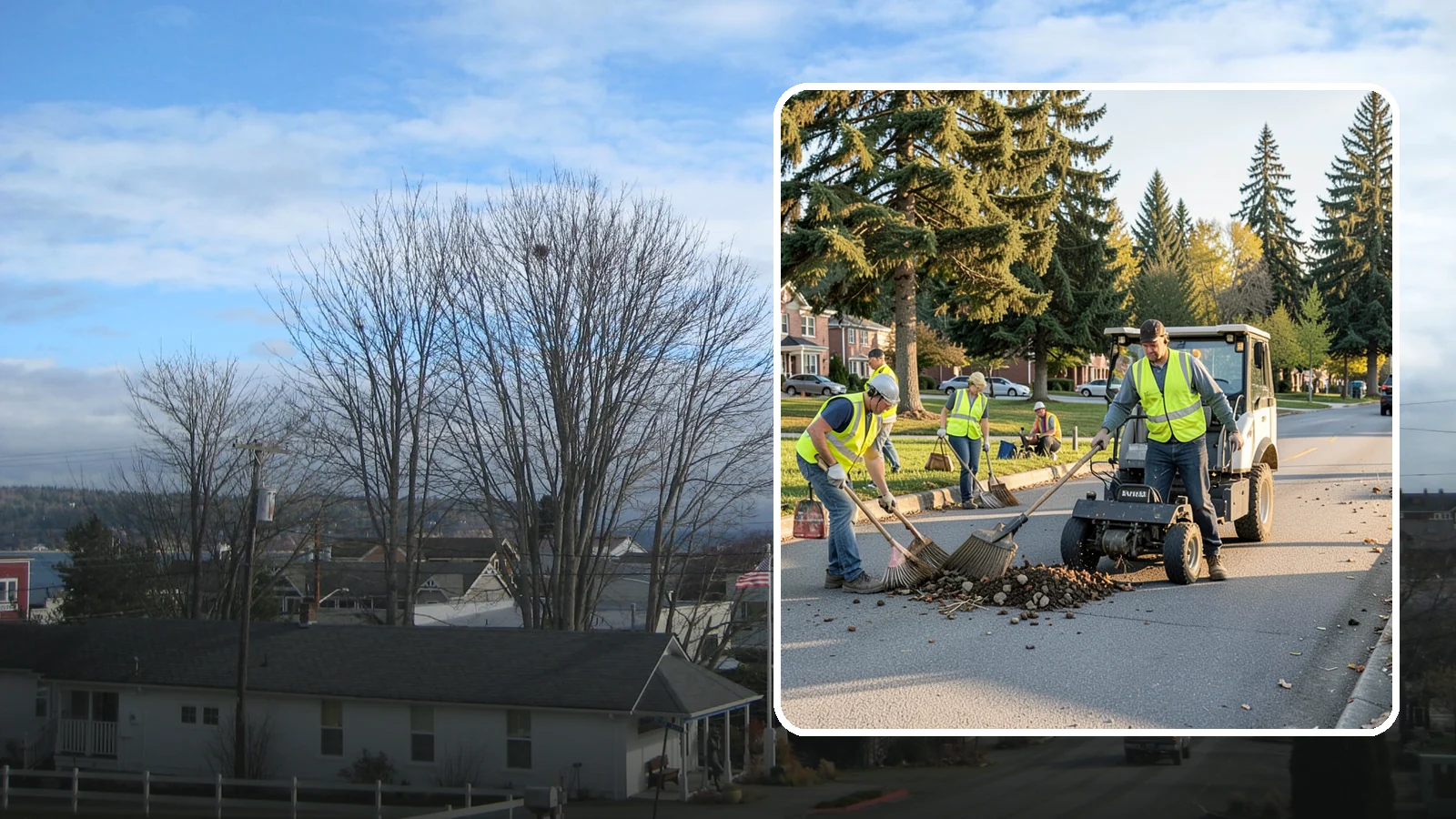 Volunteer Event Cleanup in Langley, Island County, WA - Logistics and cleanup support that helps agencies run safe, well-organized community volunteer work days.