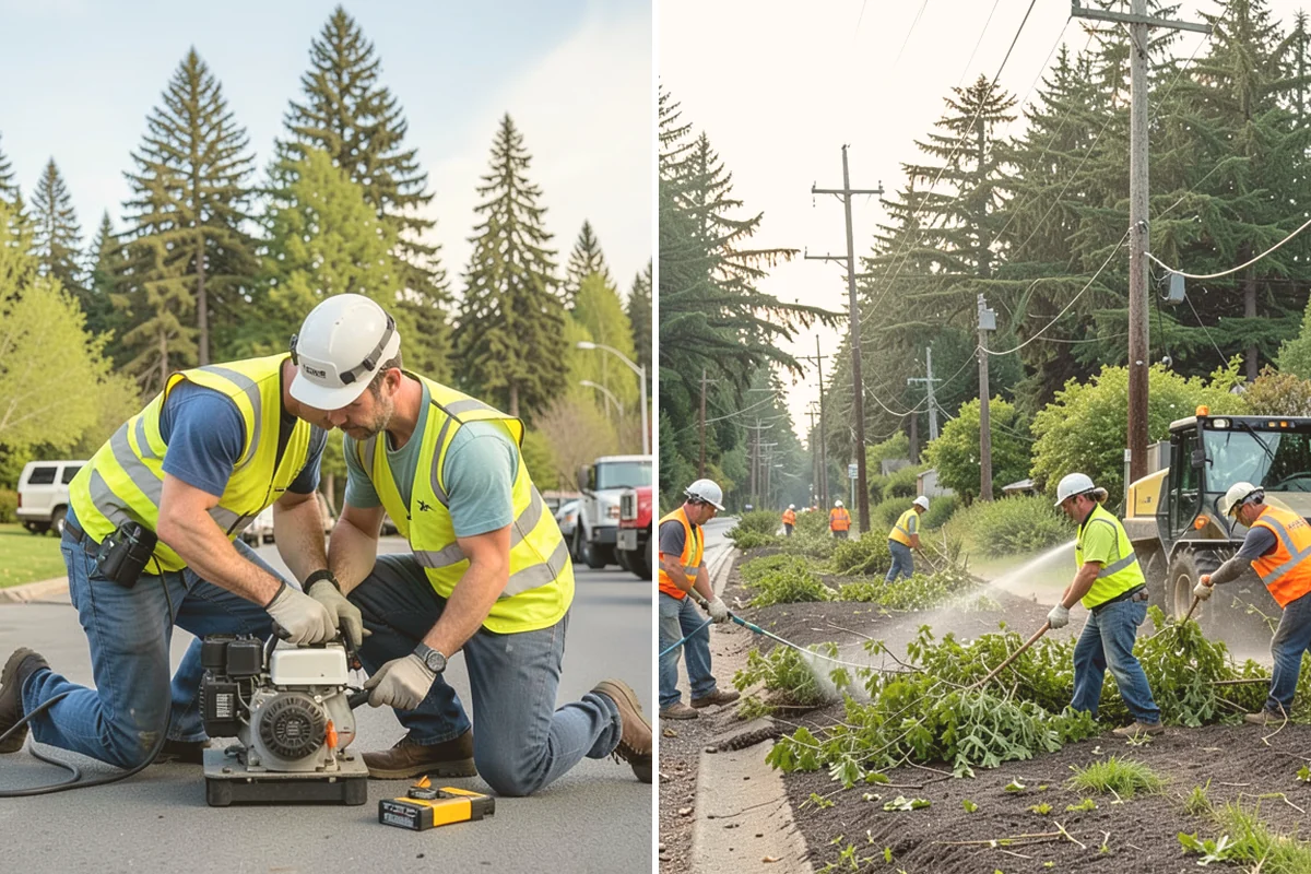 Volunteer Event Cleanup in Stanwood, Snohomish County, WA - Plan tool, staging, and disposal needs to match the event scope