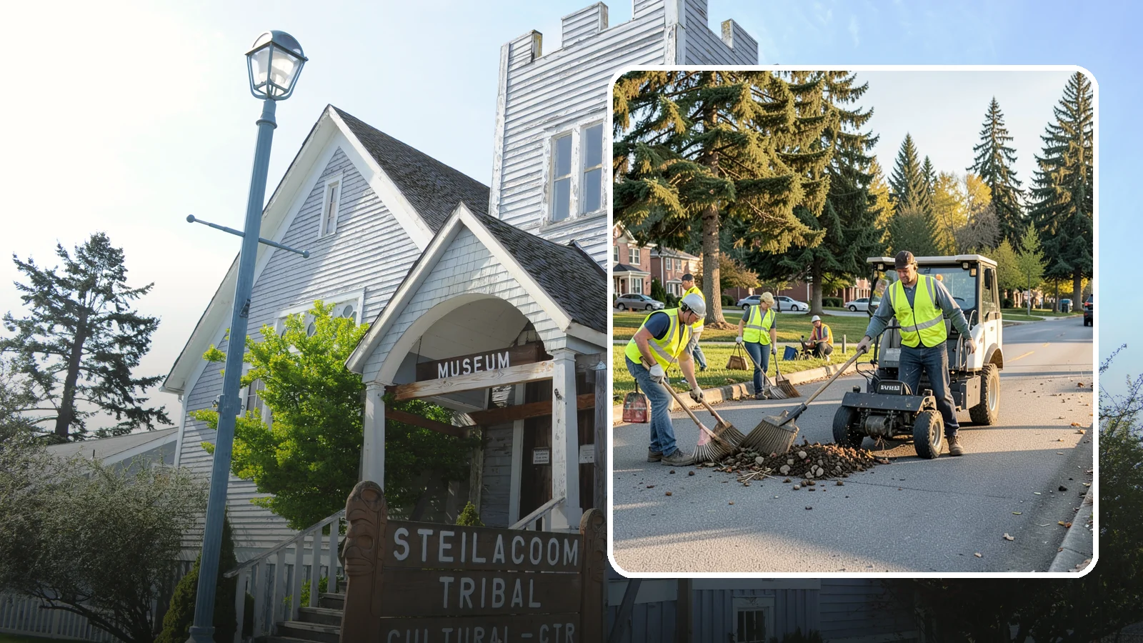 Volunteer Event Cleanup in Steilacoom, Pierce County, WA - Logistics and cleanup support that helps agencies run safe, well-organized community volunteer work days.