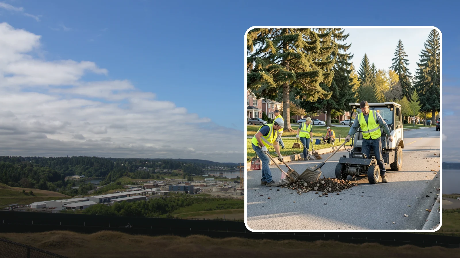 Volunteer Event Cleanup in University Place, Pierce County, WA - Logistics and cleanup support that helps agencies run safe, well-organized community volunteer work days.