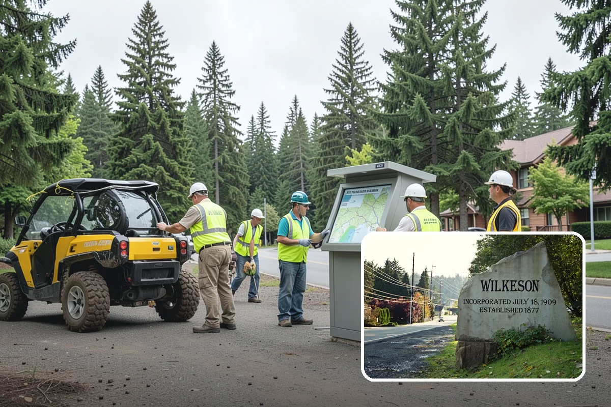 Volunteer Event Cleanup in Wilkeson, Pierce County, WA - Frees agency staff to focus on volunteer engagement