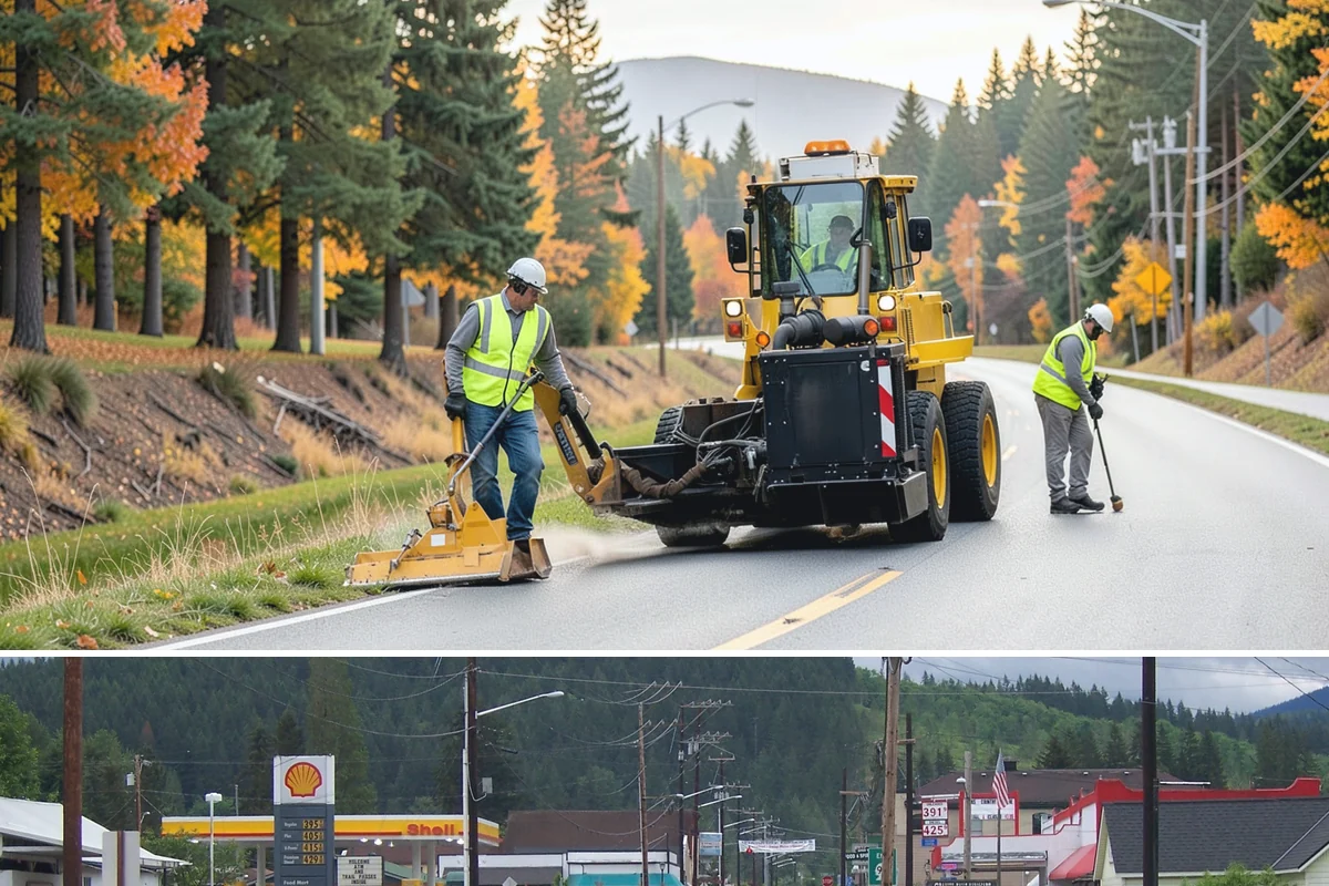 Walking Trail Maintenance in Granite Falls, Snohomish County, WA - Vegetation clearing peaks in the growing season, while drainage and washout repairs concentrate around the rainy months.