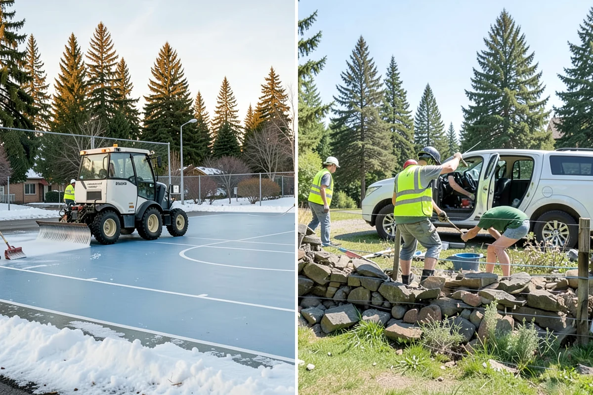 Walking Trail Maintenance in Lake Forest Park, King County, WA - Assess trail tread, drainage, and vegetation along each segment