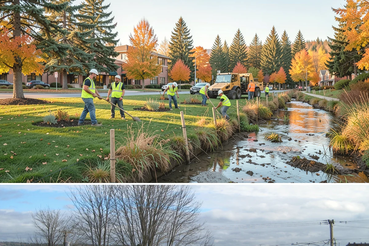Walking Trail Maintenance in Langley, Island County, WA - Vegetation clearing peaks in the growing season, while drainage and washout repairs concentrate around the rainy months.