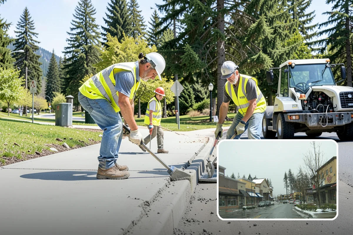 Walking Trail Maintenance in Mill Creek, Snohomish County, WA - Safer tread that reduces trip-and-fall incidents