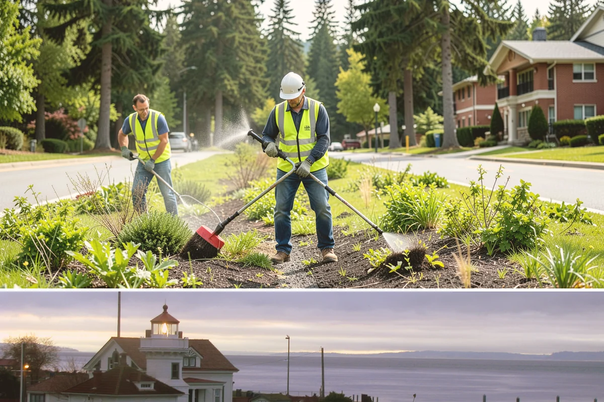 Walking Trail Maintenance in Mukilteo, Snohomish County, WA - Vegetation clearing peaks in the growing season, while drainage and washout repairs concentrate around the rainy months.