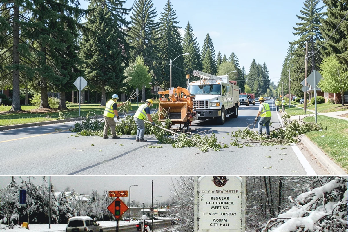 Walking Trail Maintenance in Newcastle, King County, WA - Vegetation clearing peaks in the growing season, while drainage and washout repairs concentrate around the rainy months.