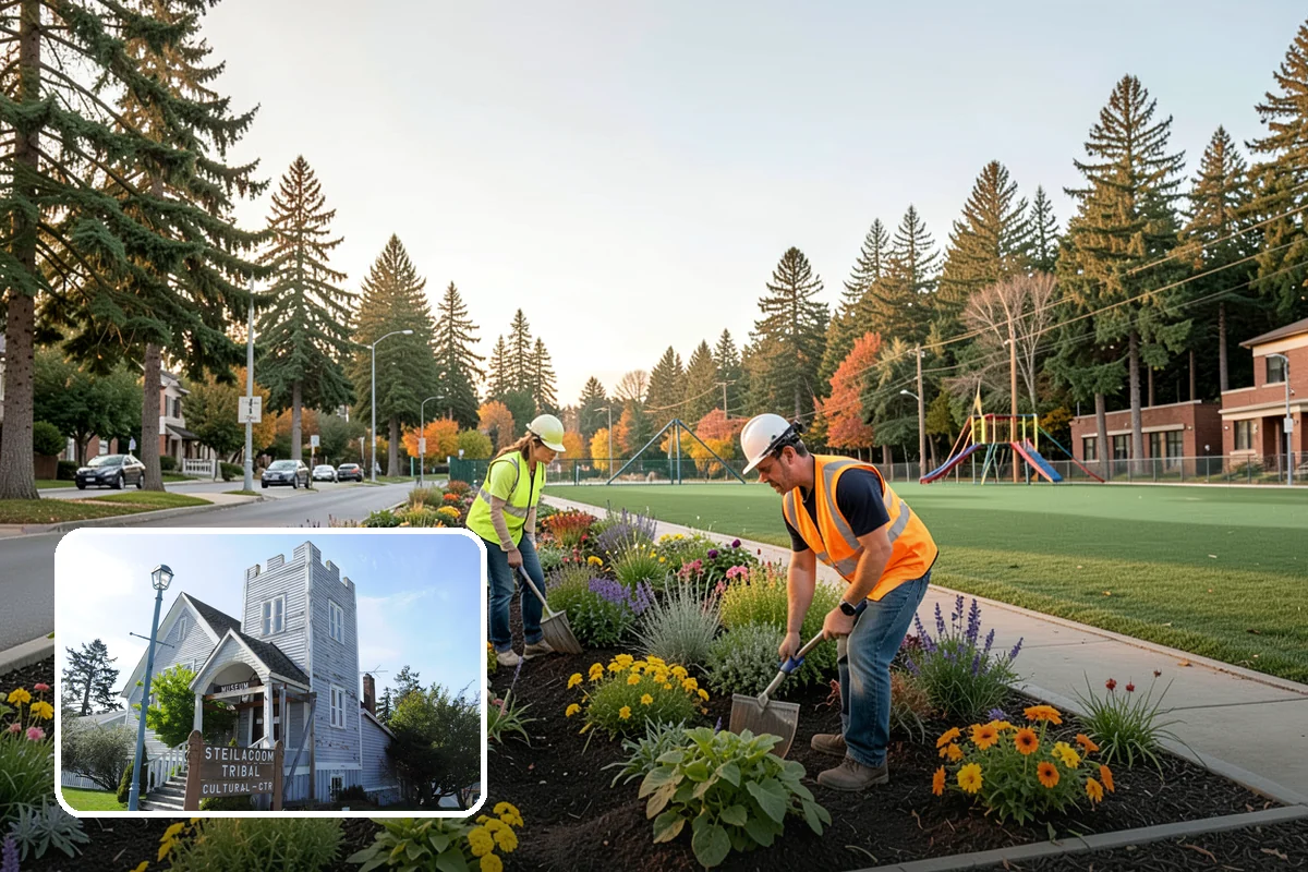 Walking Trail Maintenance in Steilacoom, Pierce County, WA - Safer tread that reduces trip-and-fall incidents