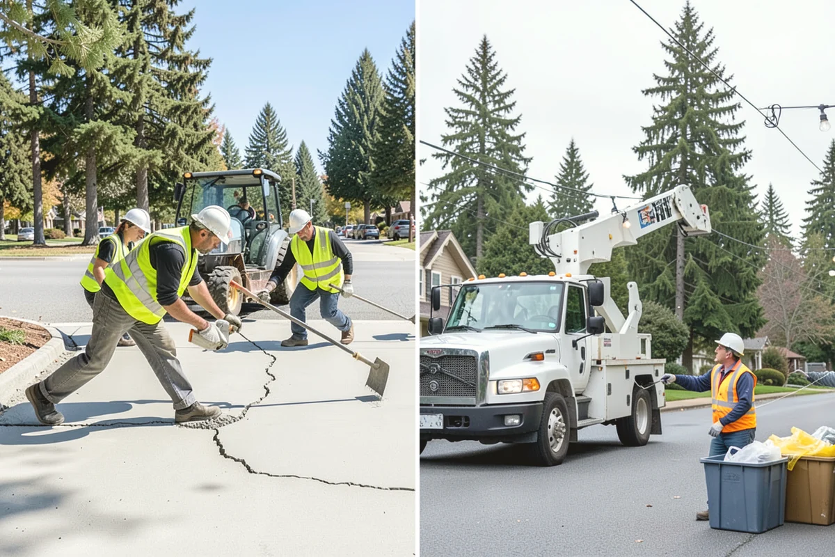Walking Trail Maintenance in Tacoma, Pierce County, WA - Assess trail tread, drainage, and vegetation along each segment