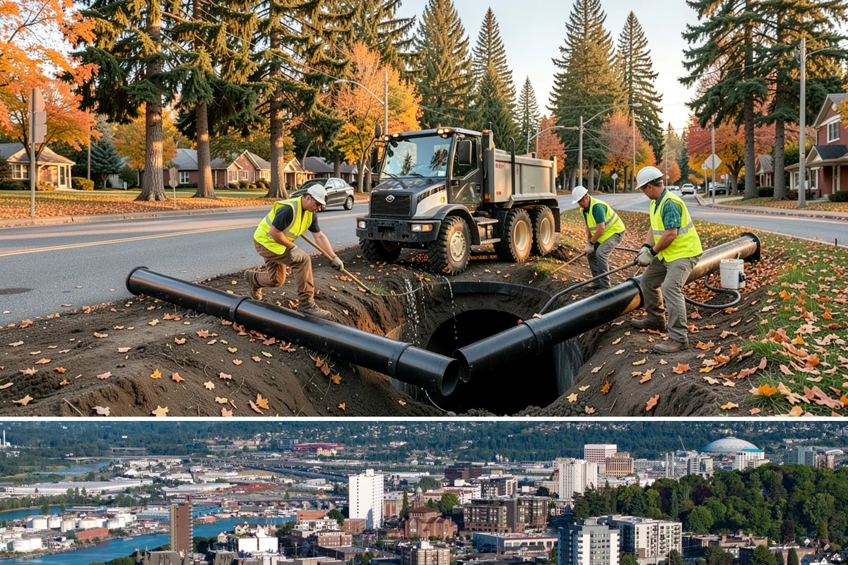 Walking Trail Maintenance in Tacoma, Pierce County, WA - Vegetation clearing peaks in the growing season, while drainage and washout repairs concentrate around the rainy months.