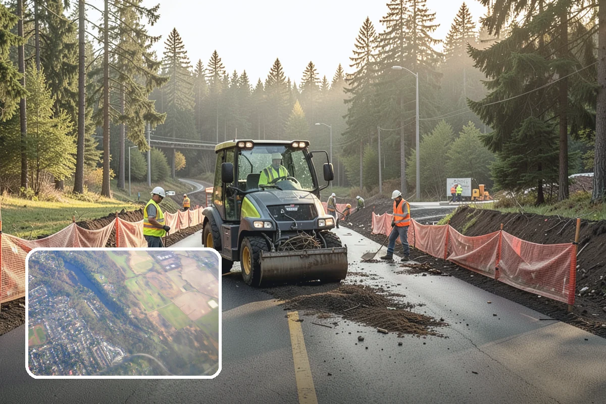 Warning Track Maintenance in Algona, King County, WA - Restores a firm, distinct surface that alerts players near the fence
