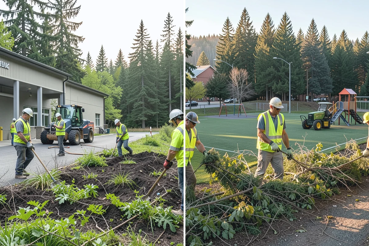 Warning Track Maintenance in Bonney Lake, Pierce County, WA - Assess track depth, width, and edge definition