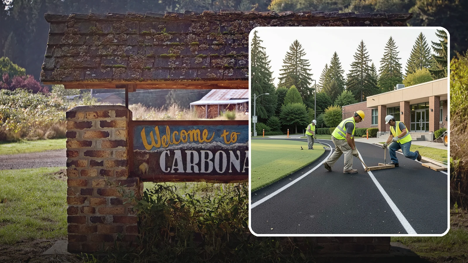 Warning Track Maintenance in Carbonado, Pierce County, WA - Reconditioning of outfield warning tracks to restore depth, grade, and a firm, defined running surface.