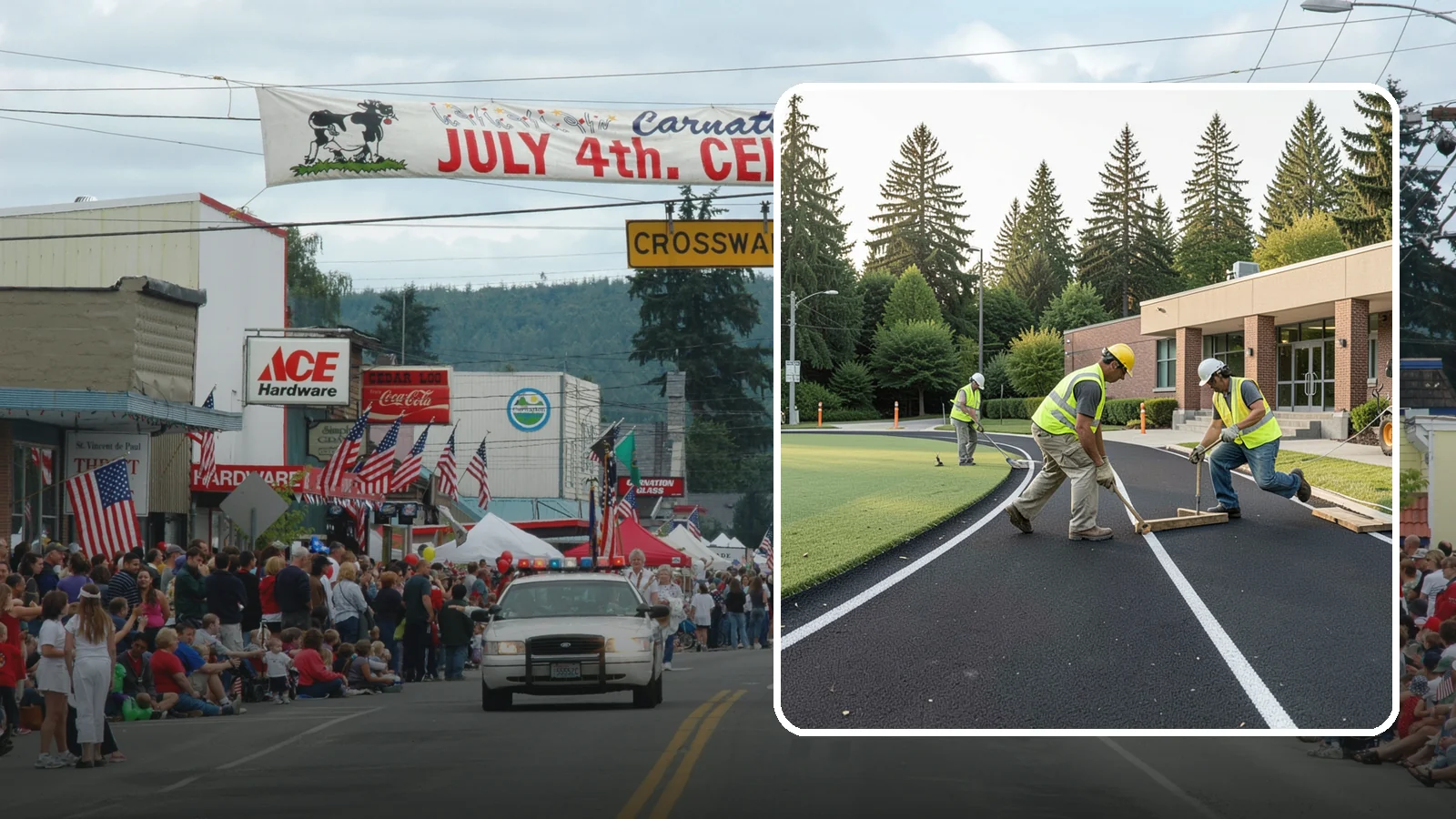 Warning Track Maintenance in Carnation, King County, WA - Reconditioning of outfield warning tracks to restore depth, grade, and a firm, defined running surface.