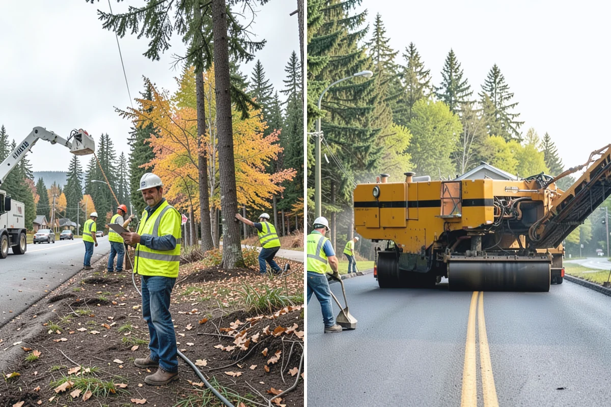 Warning Track Maintenance in Coupeville, Island County, WA - Assess track depth, width, and edge definition