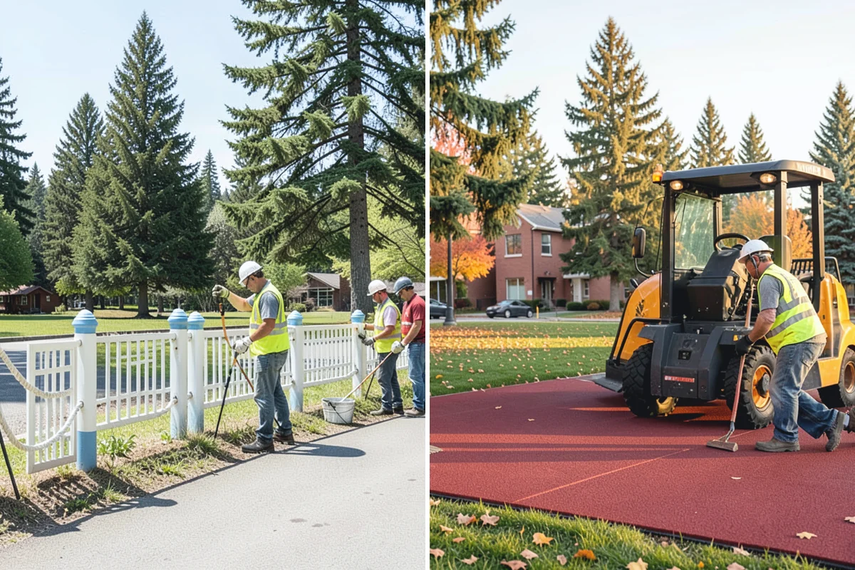 Warning Track Maintenance in Darrington, Snohomish County, WA - Assess track depth, width, and edge definition