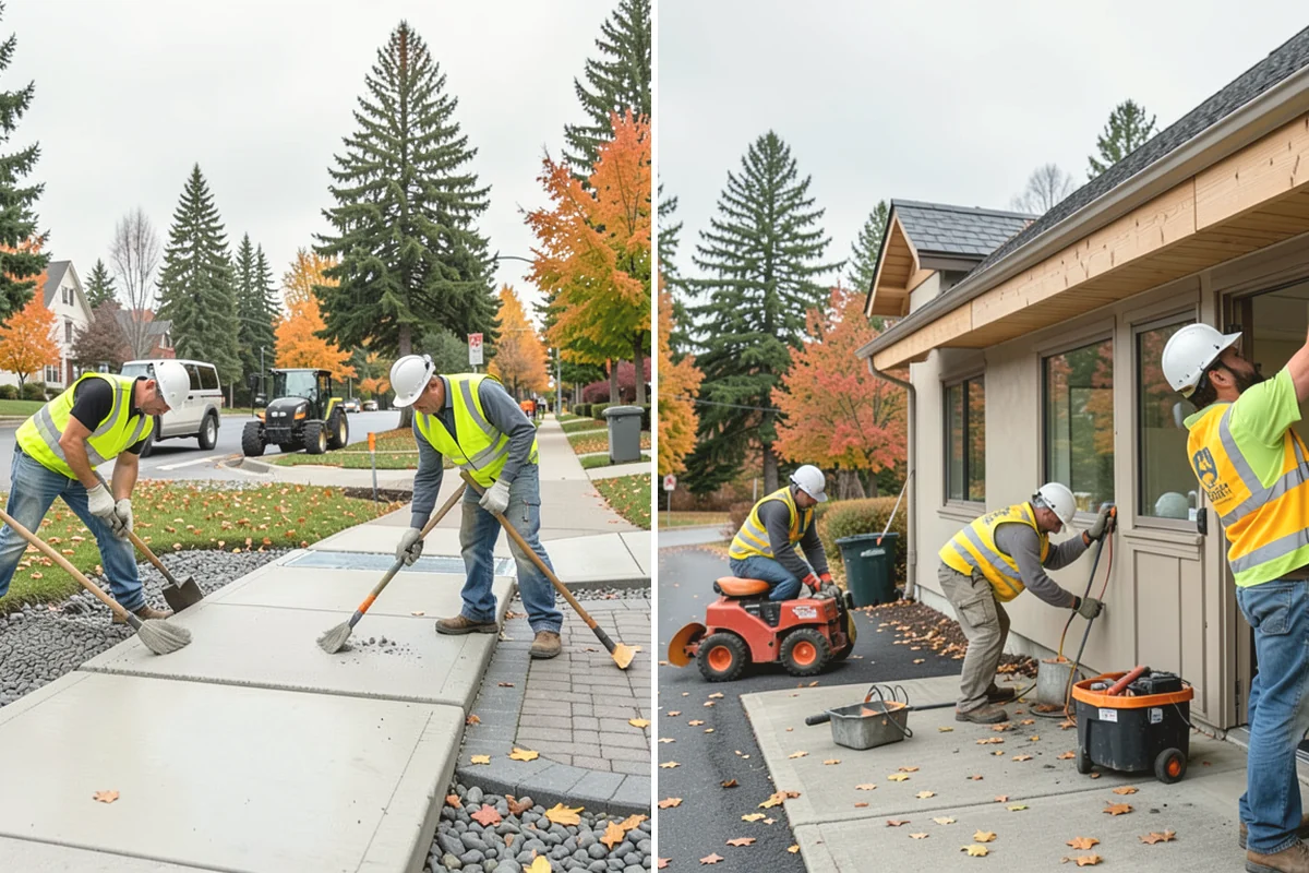 Warning Track Maintenance in Duvall, King County, WA - Assess track depth, width, and edge definition