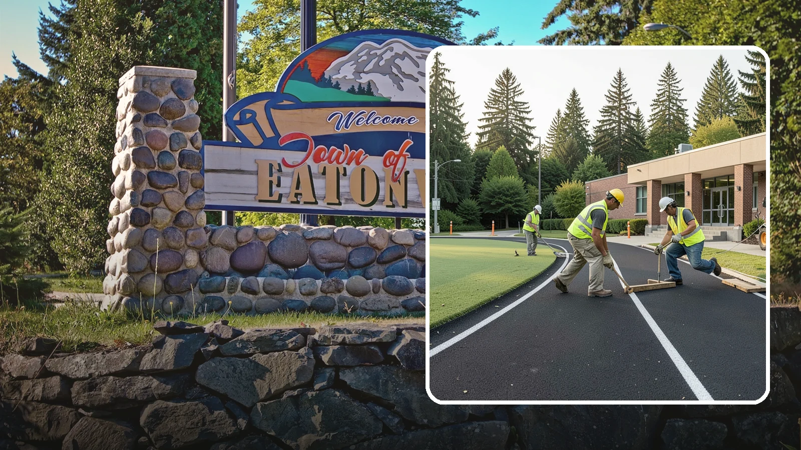 Warning Track Maintenance in Eatonville, Pierce County, WA - Reconditioning of outfield warning tracks to restore depth, grade, and a firm, defined running surface.