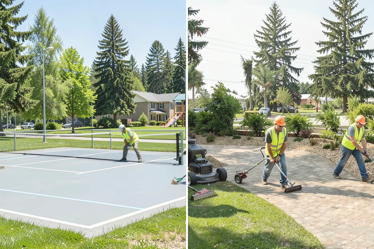 Warning Track Maintenance in Monroe, Snohomish County, WA - Assess track depth, width, and edge definition