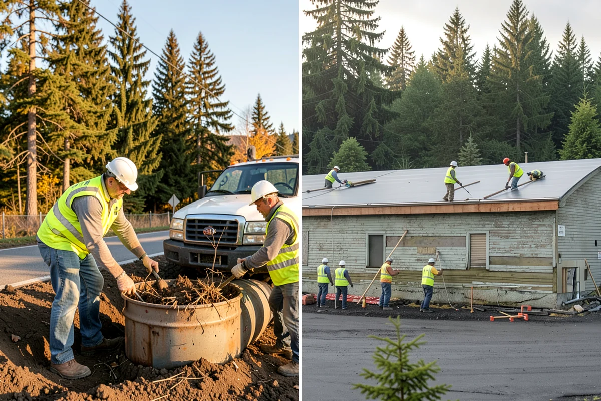 Warning Track Maintenance in Puyallup, Pierce County, WA - Assess track depth, width, and edge definition