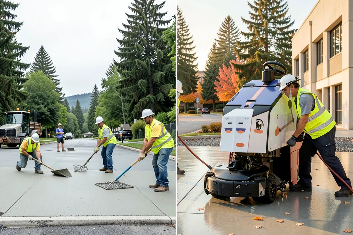 Warning Track Maintenance in Shoreline, King County, WA - Assess track depth, width, and edge definition