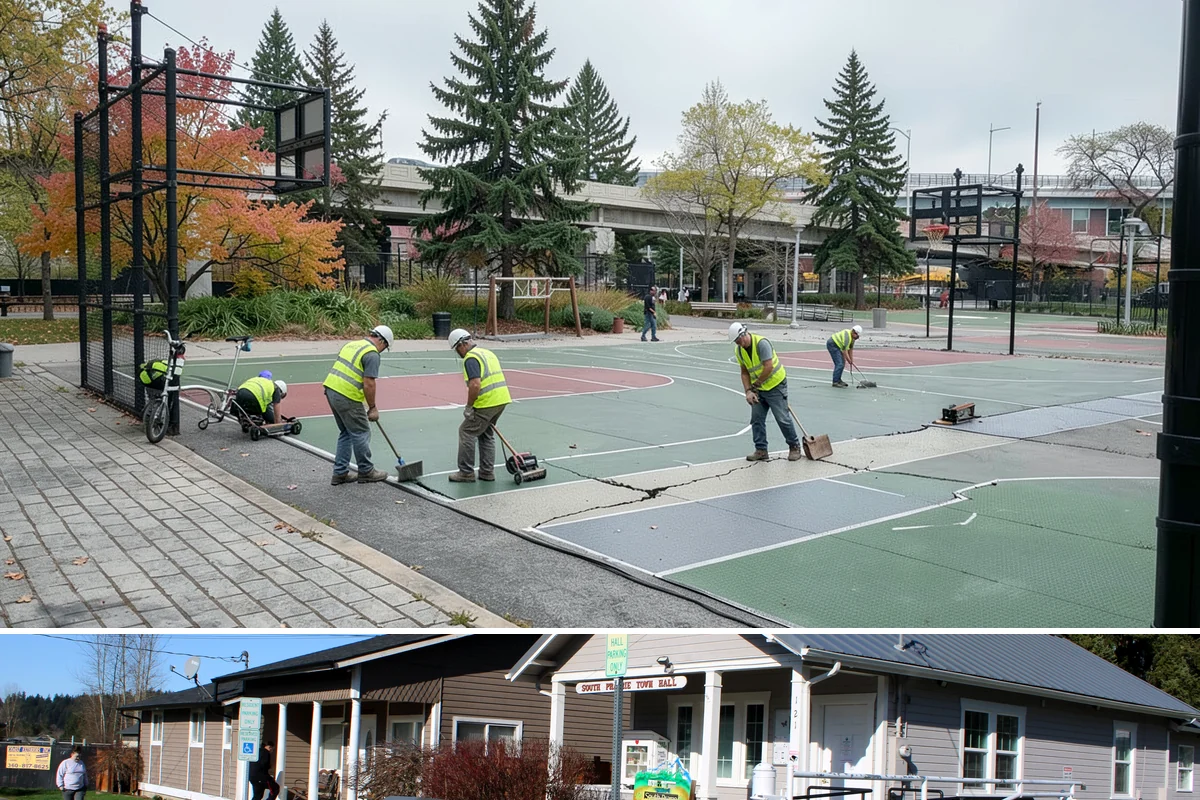 Warning Track Maintenance in South Prairie, Pierce County, WA - Warning track reconditioning is best done in spring before the season or after fall play, in drier conditions.