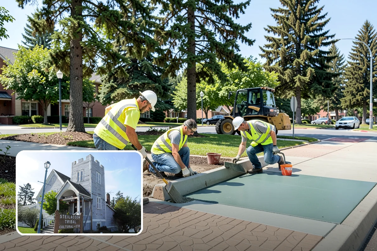 Warning Track Maintenance in Steilacoom, Pierce County, WA - Restores a firm, distinct surface that alerts players near the fence