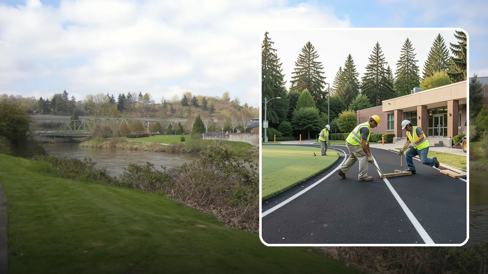 Warning Track Maintenance in Tukwila, King County, WA - Reconditioning of outfield warning tracks to restore depth, grade, and a firm, defined running surface.