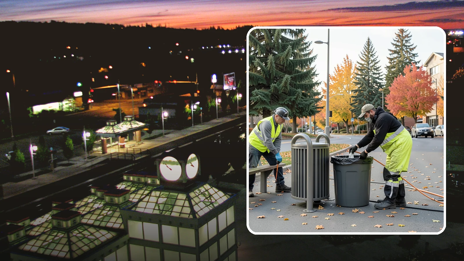 Waste Receptacle Servicing in Auburn, King County, WA - Scheduled emptying, cleaning, and upkeep of public trash and recycling receptacles.