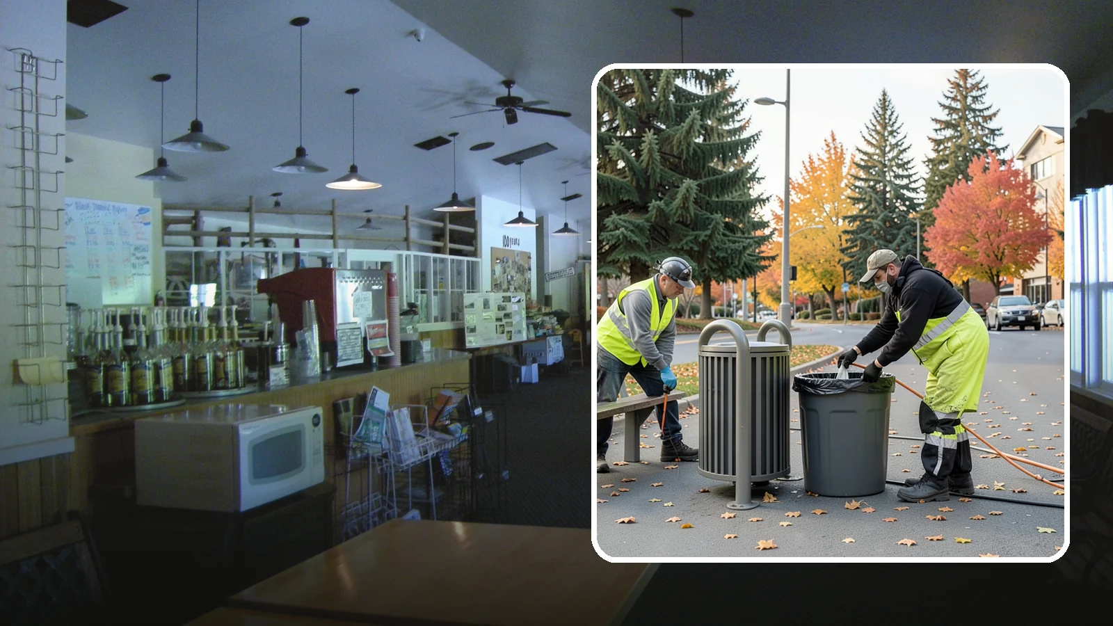 Waste Receptacle Servicing in Black Diamond, King County, WA - Scheduled emptying, cleaning, and upkeep of public trash and recycling receptacles.
