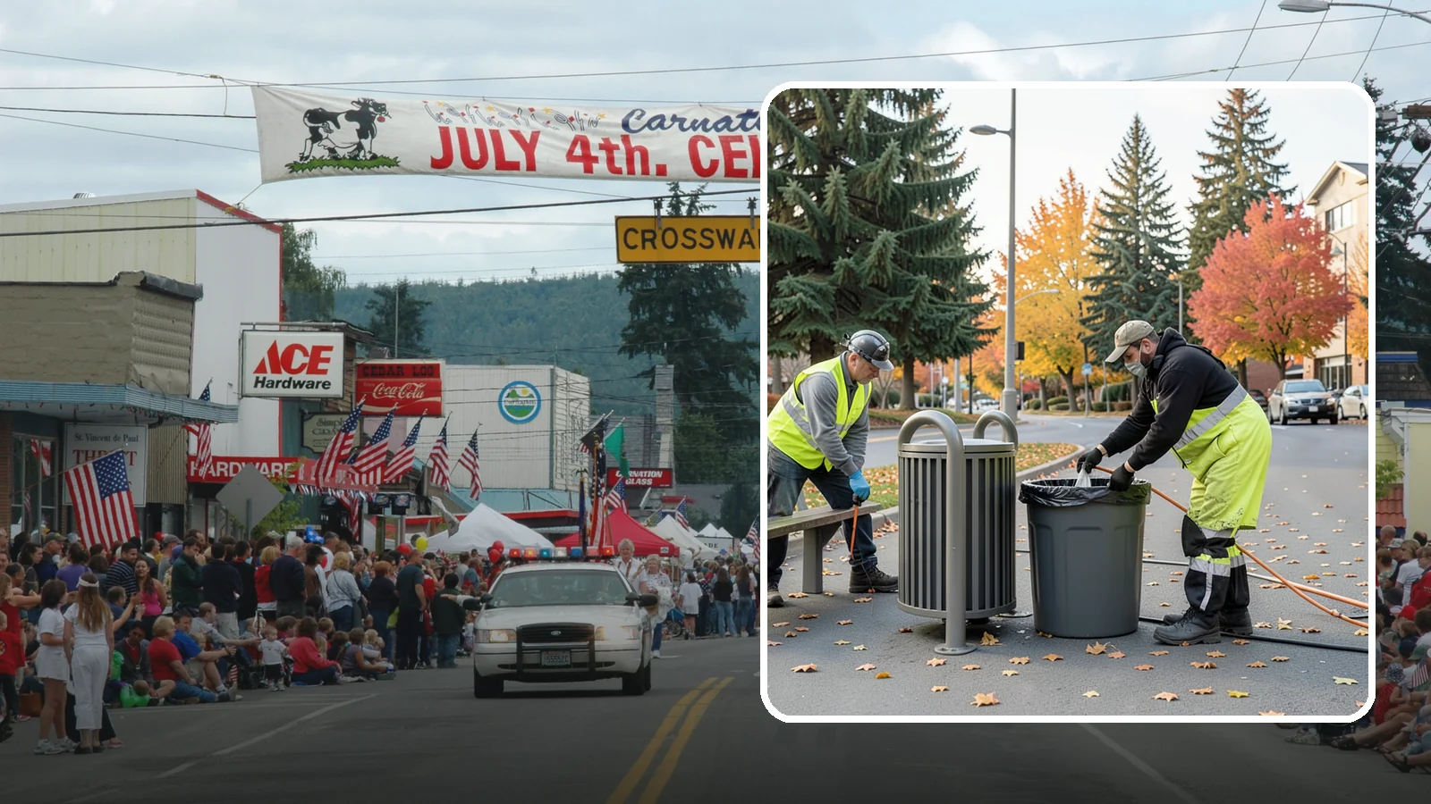 Waste Receptacle Servicing in Carnation, King County, WA - Scheduled emptying, cleaning, and upkeep of public trash and recycling receptacles.