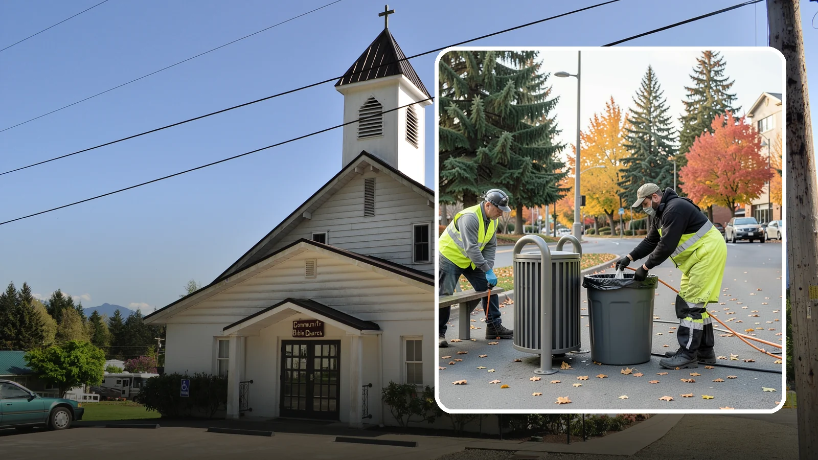 Waste Receptacle Servicing in Concrete, Skagit County, WA - Scheduled emptying, cleaning, and upkeep of public trash and recycling receptacles.