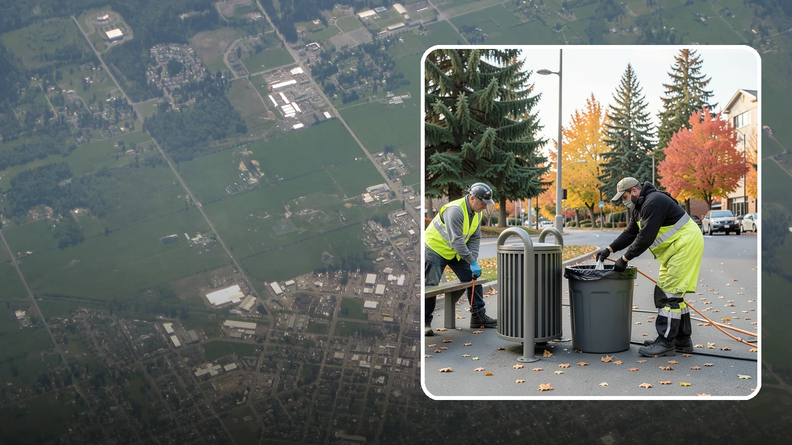 Waste Receptacle Servicing in Enumclaw, King County, WA - Scheduled emptying, cleaning, and upkeep of public trash and recycling receptacles.