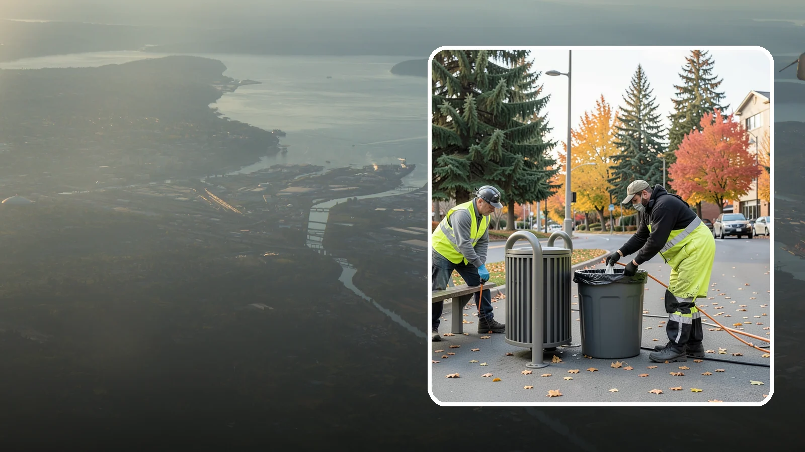 Waste Receptacle Servicing in Fife, Pierce County, WA - Scheduled emptying, cleaning, and upkeep of public trash and recycling receptacles.