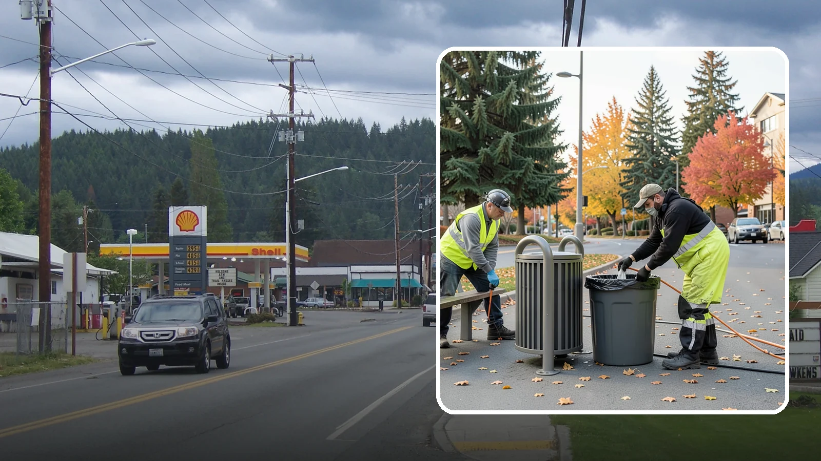 Waste Receptacle Servicing in Granite Falls, Snohomish County, WA - Scheduled emptying, cleaning, and upkeep of public trash and recycling receptacles.