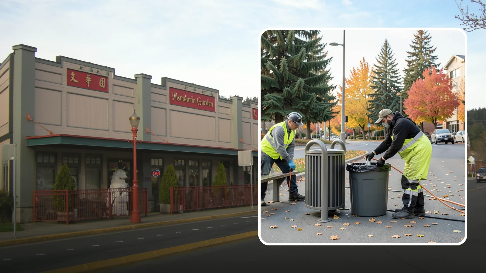 Waste Receptacle Servicing in Issaquah, King County, WA - Scheduled emptying, cleaning, and upkeep of public trash and recycling receptacles.